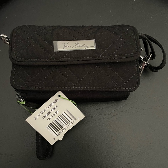 Vera Bradley Crossbody Classic Black - Picture 6 of 8